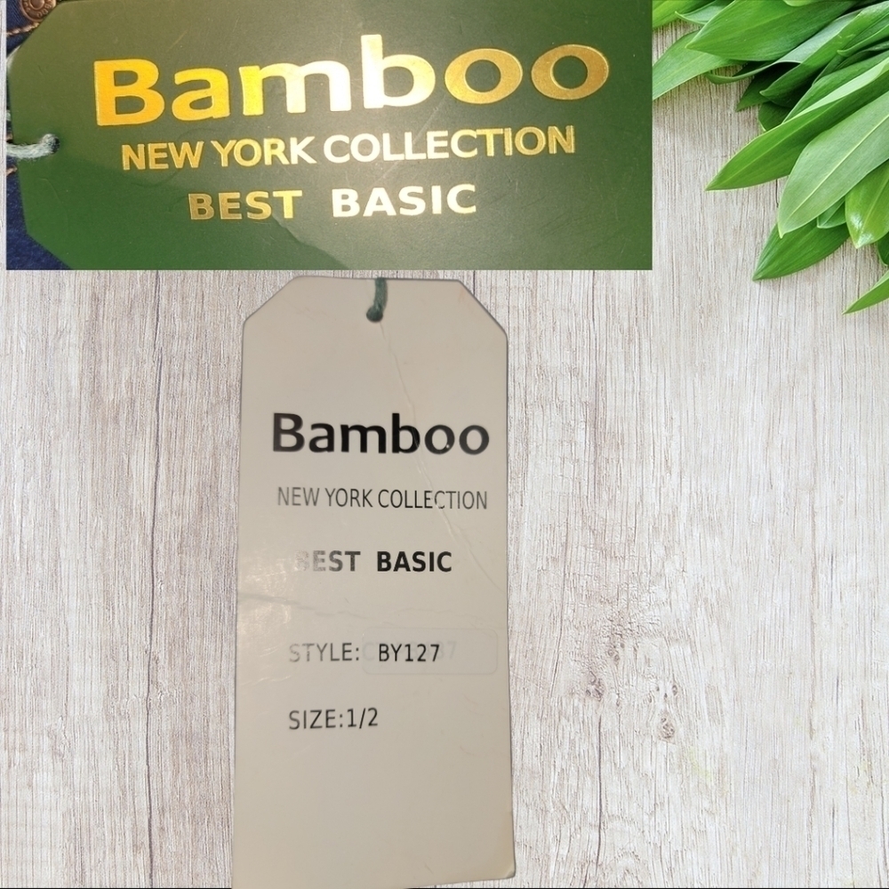 BAMBOO New York Collection Best Basic Jeans Size 1/2 New with Tags - Picture 5 of 6
